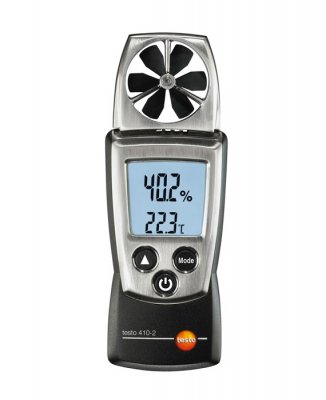 Anemometr wiatraczkowy (śr.40mm) 410-2 z pomiarem wilgotności wzg. Testo 0560 4102